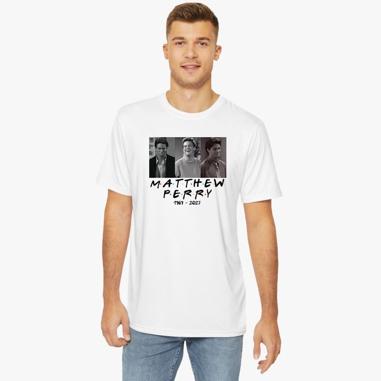 Matthew Perry Rip Friends Tv 90's T-Shirt - Kidozi | Kidozi